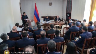 Քննչական կոմիտեի նախագահն աշխատանքային այցով եղել է Կոտայքի մարզային քննչական վարչությունում